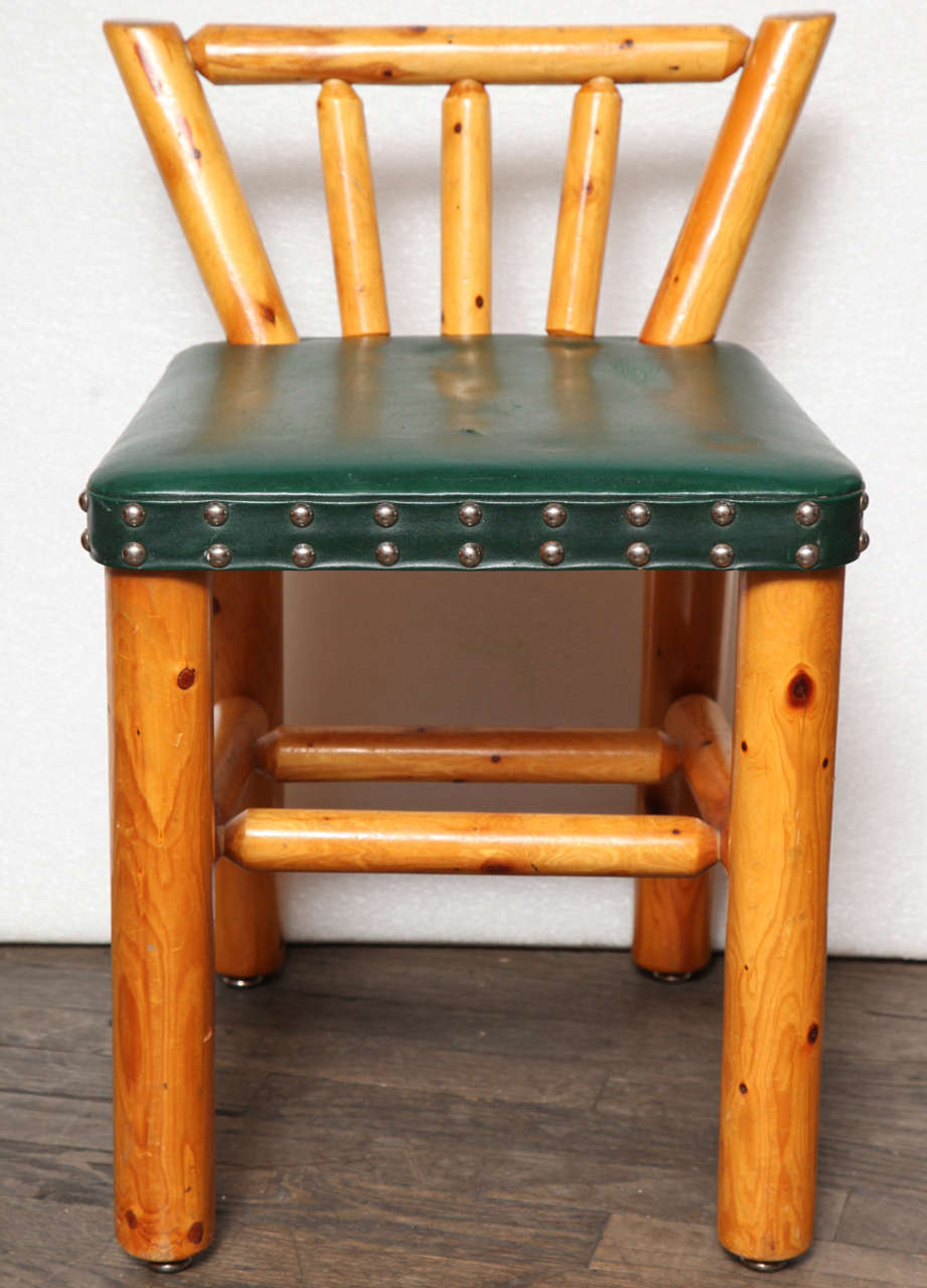 American Small Stool Chair in the Style of Molesworth