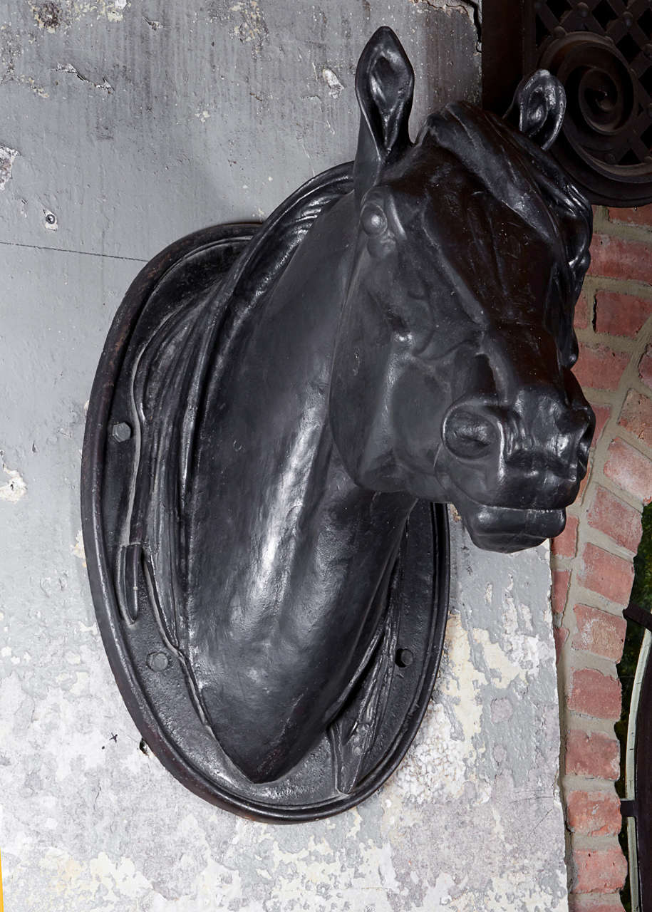 cast iron horse heads