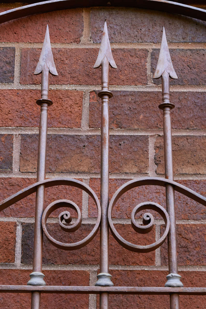 19th Century Chilean Iron Gates, Set of Three For Sale 6