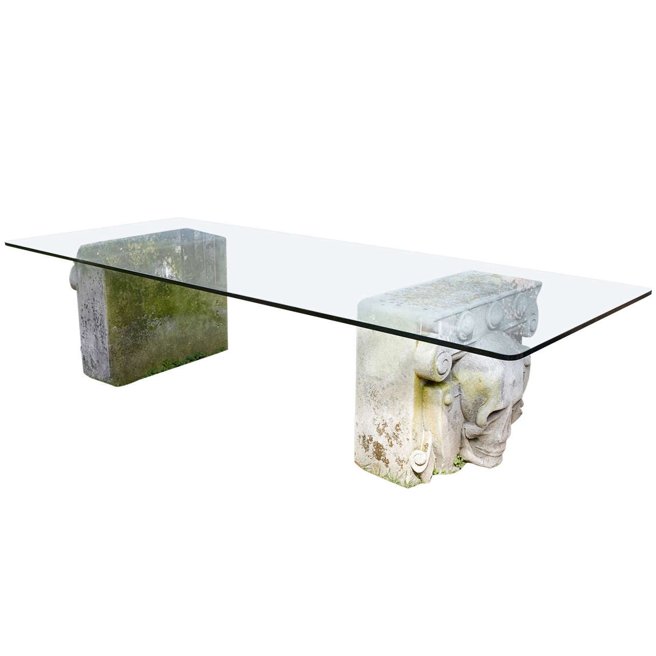 Stone Skull Table For Sale