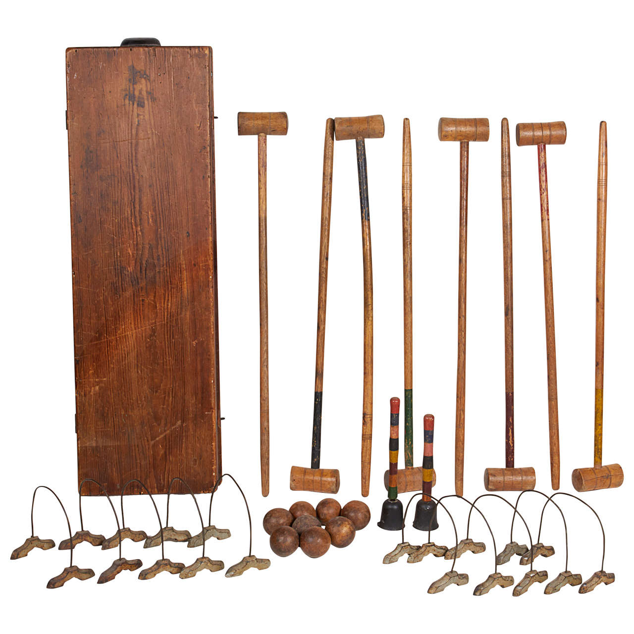 Indoor Croquet Set at 1stDibs tabletop croquet set
