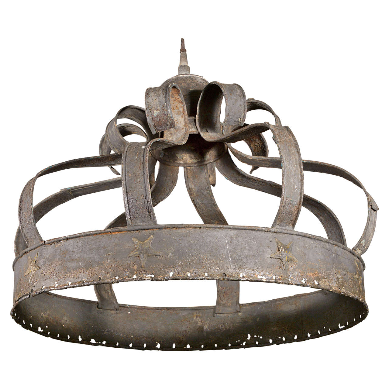 Zinc Simple French Crown For Sale