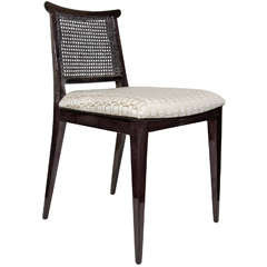 Elegant Modern Desk or Vanity Chair Designed by Edward Wormley for Dunbar