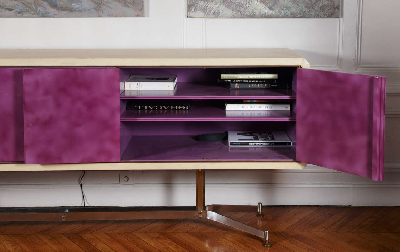 Mid-20th Century Rare 1960s Sideboard Designed by Enzo Missoni