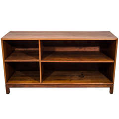 Handsome Walnut Bookcase by Jens Risom