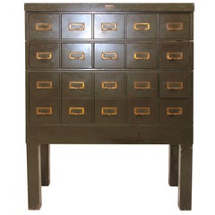 Used General Fireproofing Card Catalog