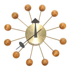 Vintage George Nelson Ball Clock for Howard Miller
