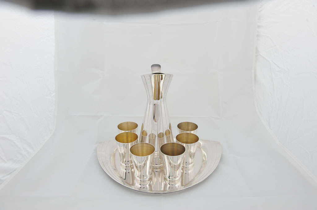 Unknown Creator - Sterling Silver Cocktail Set