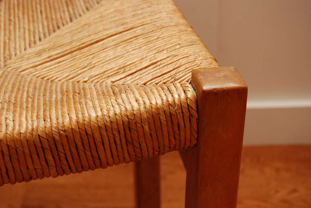 Dining Chair with Rush Seat 1