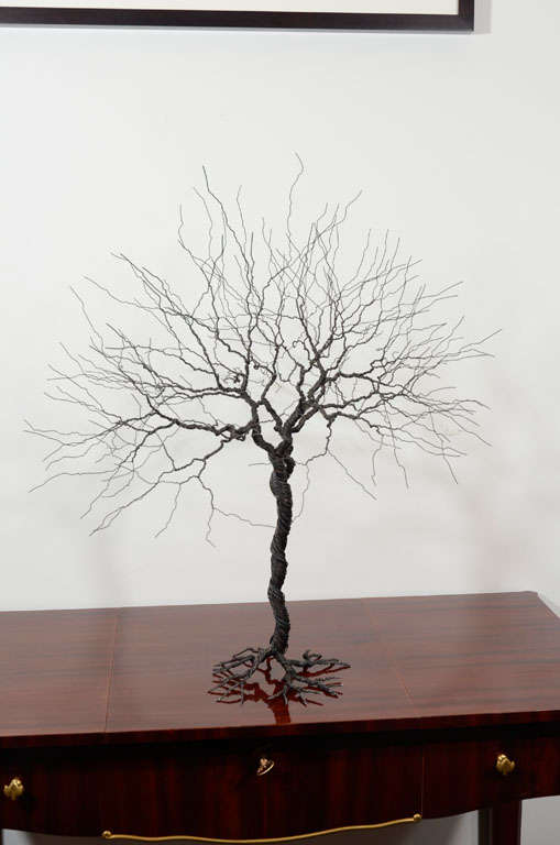 Wire Tree Sculpture by Pablo Avilla