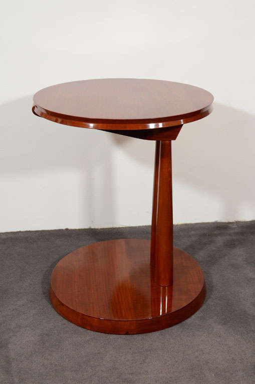 Cherry Fine  Side Table by Léon Bouchet