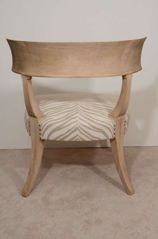 Pair of SunBleached Klismos Chairs at 1stDibs