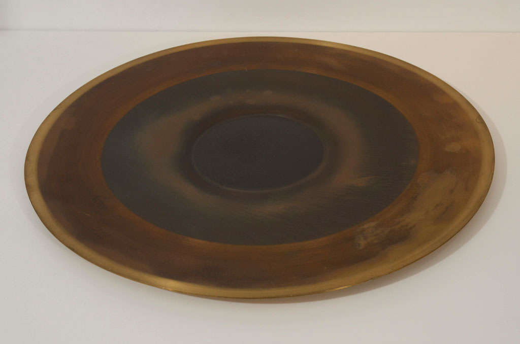 Early Bronze Platter by Michael Aram