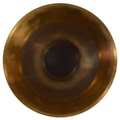 Early Bronze Platter by Michael Aram Used Early Bronze Platter by Michael Aram