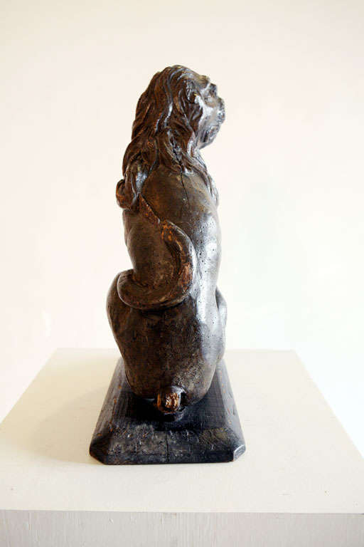 Italian Carved Lion 1
