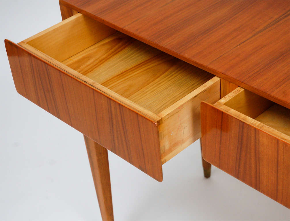 Vanity Table by Gio Ponti for Giordano Chiesa In Excellent Condition In Beverly Hills, CA