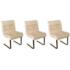 Three Lugano Chairs by Mariani for Pace