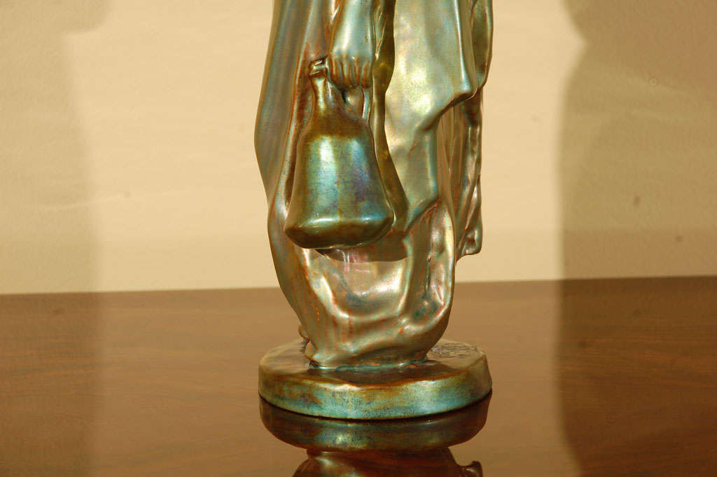 Hungarian Zsolnay figurine 