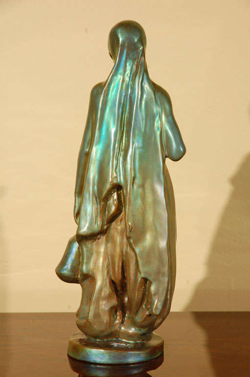 20th Century Zsolnay figurine 