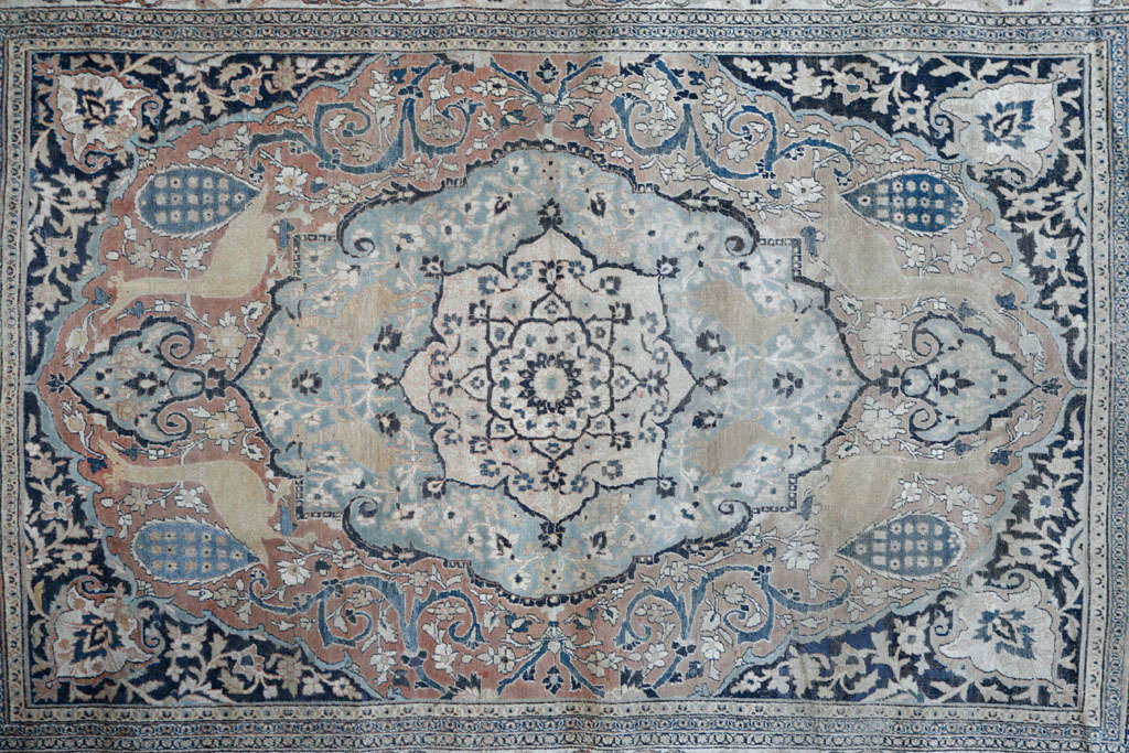 Persian Antique Dorokhsh Rug  For Sale