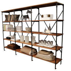 Industrial Open Shelving