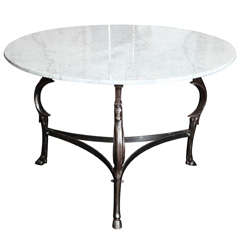English Marble Top Table