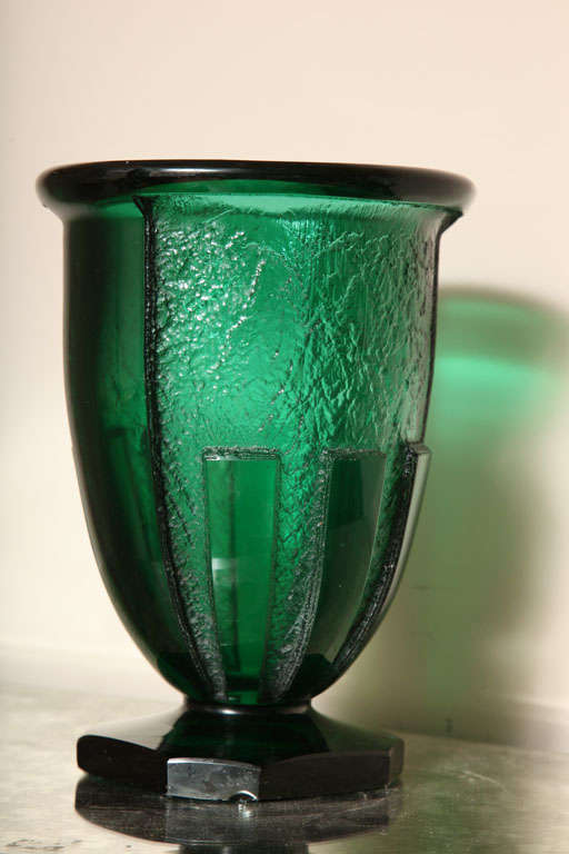French DAUM NANCY Art Deco Vase