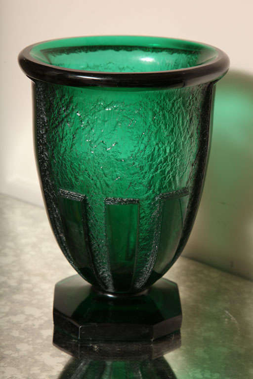 DAUM NANCY Art Deco Vase 2