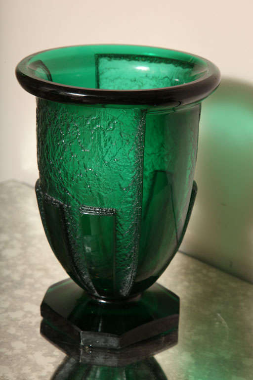 DAUM NANCY Art Deco Vase 3