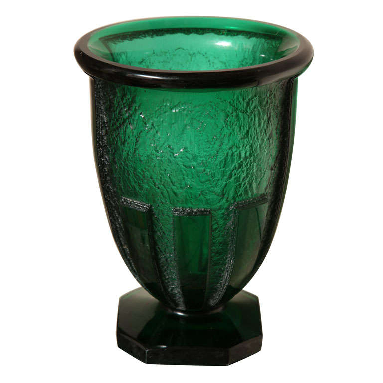 DAUM NANCY Art Deco Vase