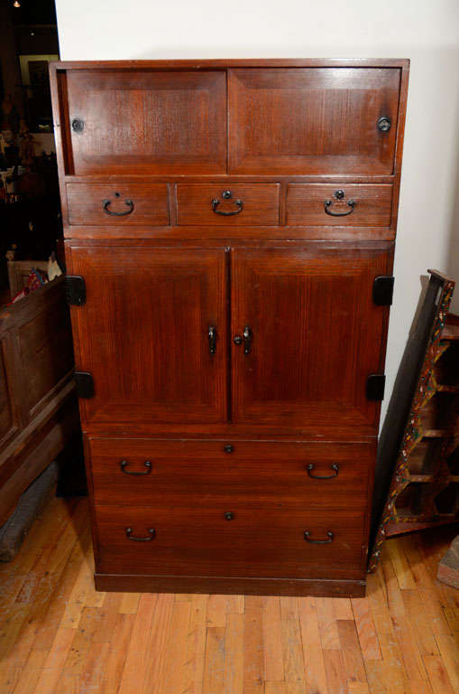 Three Level Kiriwood Tansu