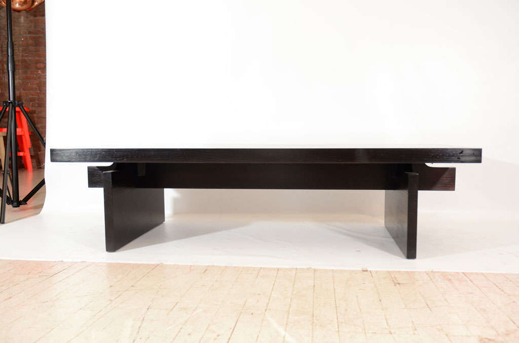 American Lane Lacquered Coffee Table, 1960s