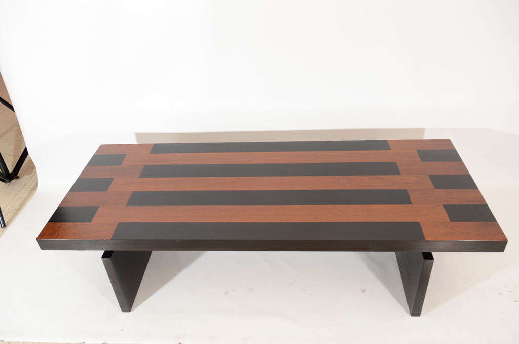 Mid-20th Century Lane Lacquered Coffee Table, 1960s