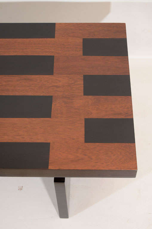 Walnut Lane Lacquered Coffee Table, 1960s