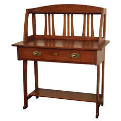 Serrurier-Bovy oak dressoir, 1903.