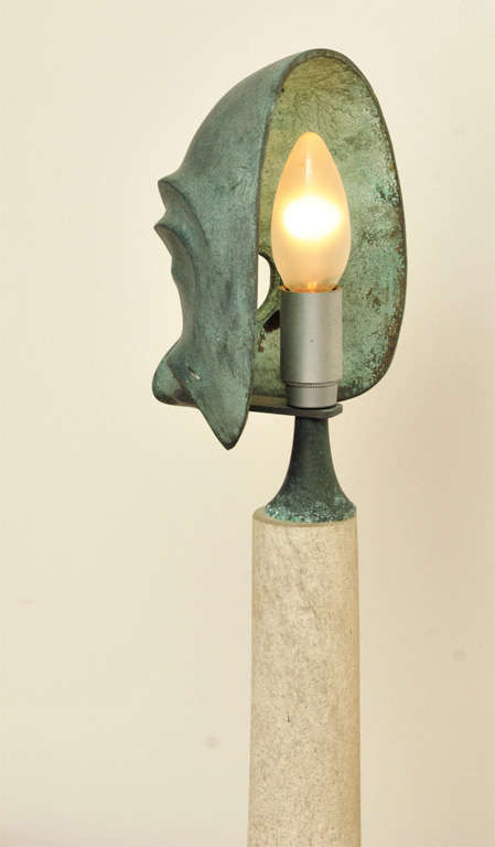 Italian Seguso Vetri D'Arte - Arlecchino table lamp