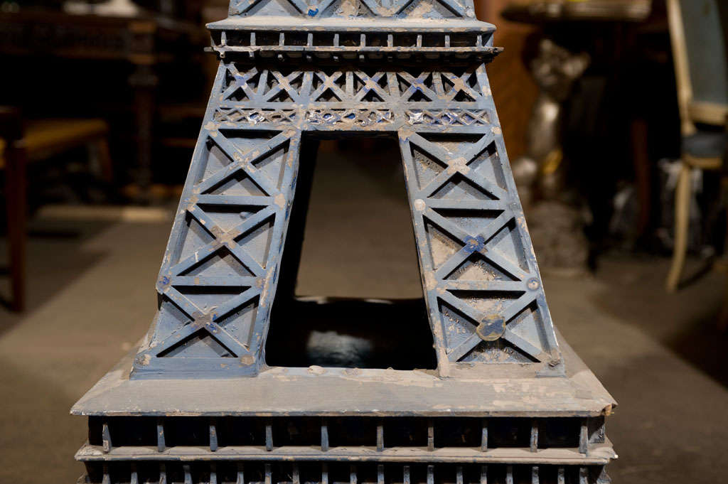 French Two large scale models of the Eiffel Tower For Sale