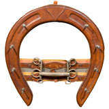 19th century equestrian  wall  decoration