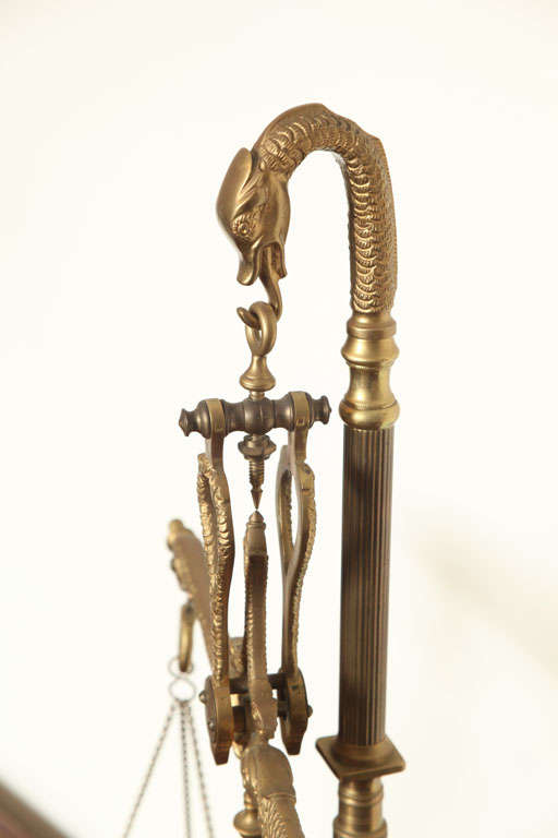 1920's Bronze and Brass Scale 1
