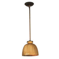 Mercury Glass Pendant Light