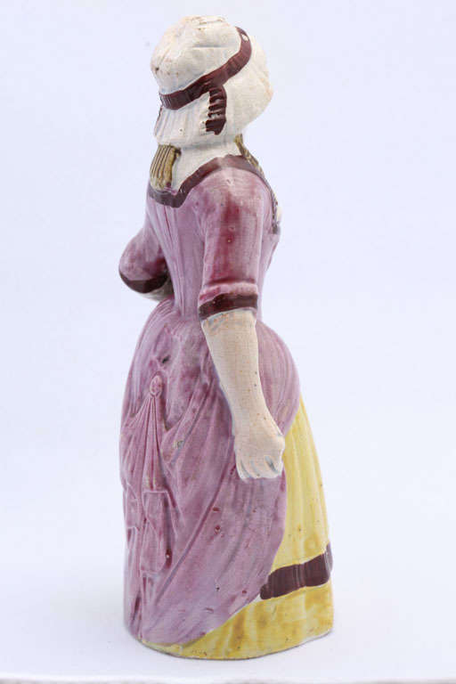 Pottery English Pearlware Figure Of The 