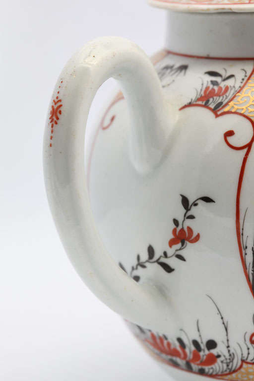 Frist Period Worcester Porcelain Teapot For Sale 4
