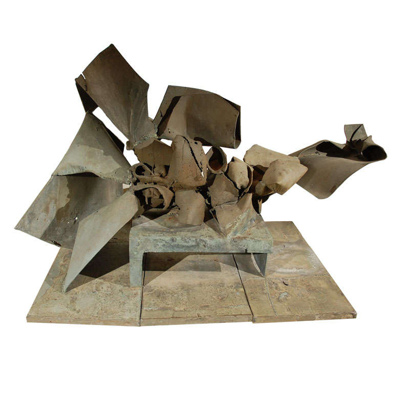 “Lady Remington” Bronze Sculpture by Peter Voulkos For Sale