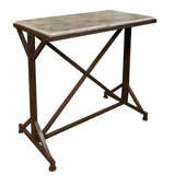 Iron Console with marble Top