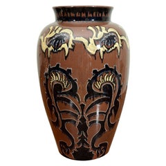 Large Scale Earthenware Vase by Rozenburg