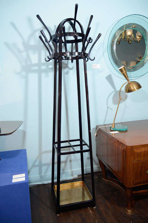 Sculptural Coat & Umbrella Stand by Koloman Moser for J&J Kahn.