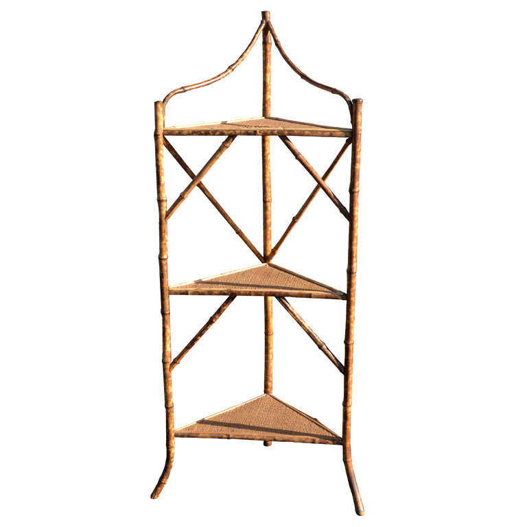 Corner Etagere at 1stdibs