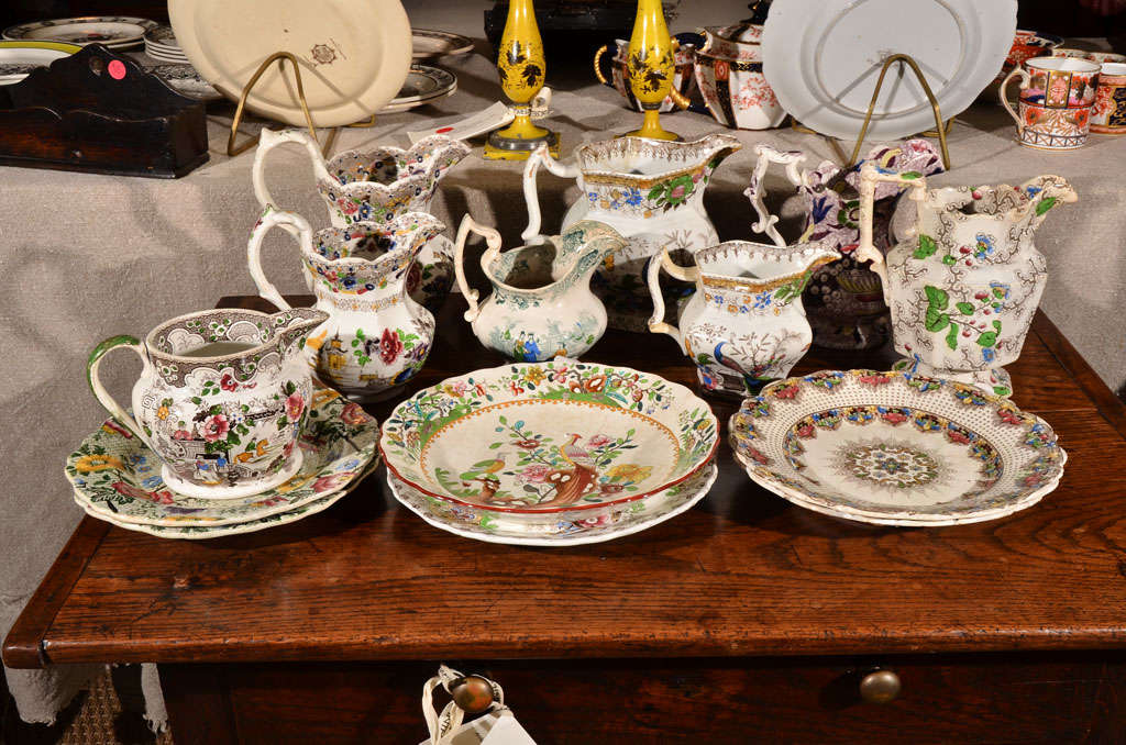 Collection of 19th C. Transferware