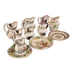 Antique Collection of 19th C. Transferware