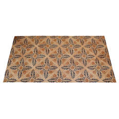 Handpainted Floor Cloth